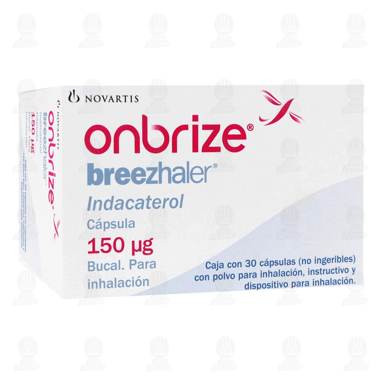 Onbrize Breezhaler 150 mcg, 30 C&aacute;psulas. image number 0