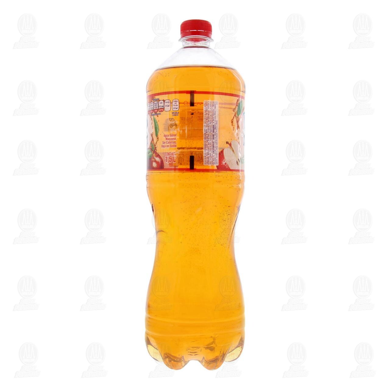 Agua Be Light Sabor Manzana, 1.5 l. image number 2