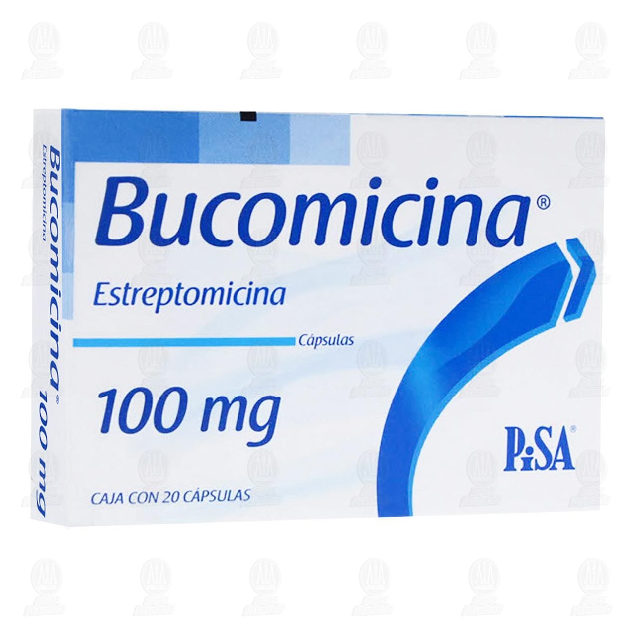 Bucomicina 100 mg, 20 C&aacute;psulas. image number 0