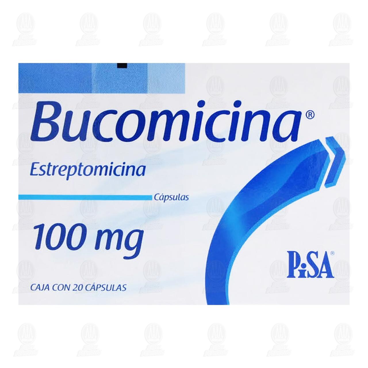 Bucomicina 100 mg, 20 C&aacute;psulas. image number 1
