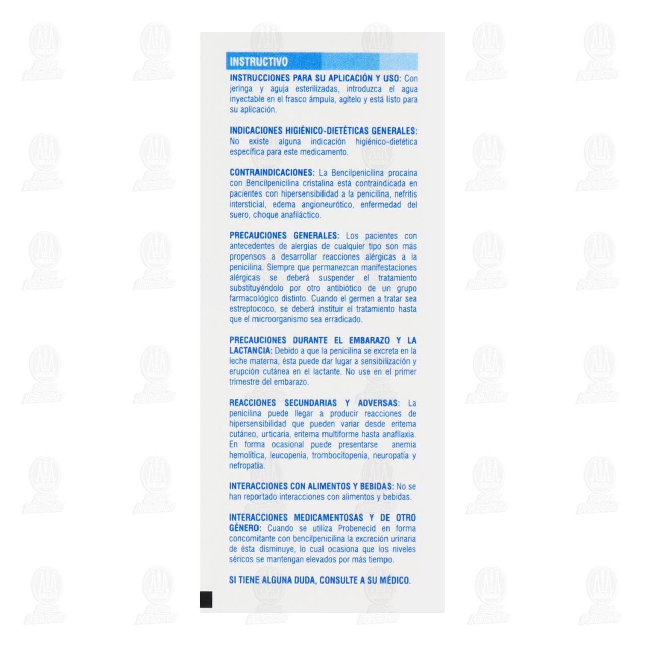 Penisodina 800,000 UI Soluci&oacute;n Inyectable, 2 ml. image number 2