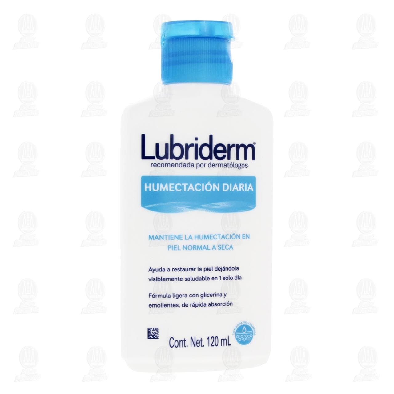 Crema Corporal Lubriderm Humectaci&oacute;n Diaria, 120 ml.