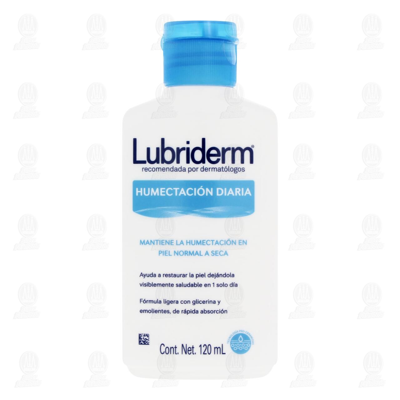 Crema Corporal Lubriderm Humectaci&oacute;n Diaria, 120 ml. image number 1