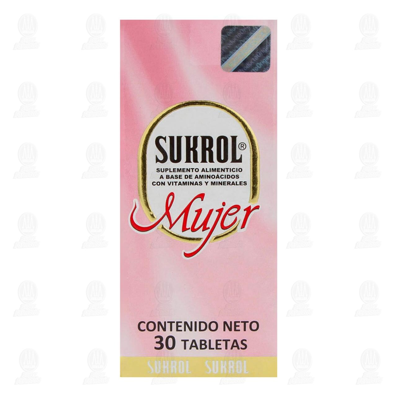 Sukrol Mujer, 30 Tabletas. image number 1