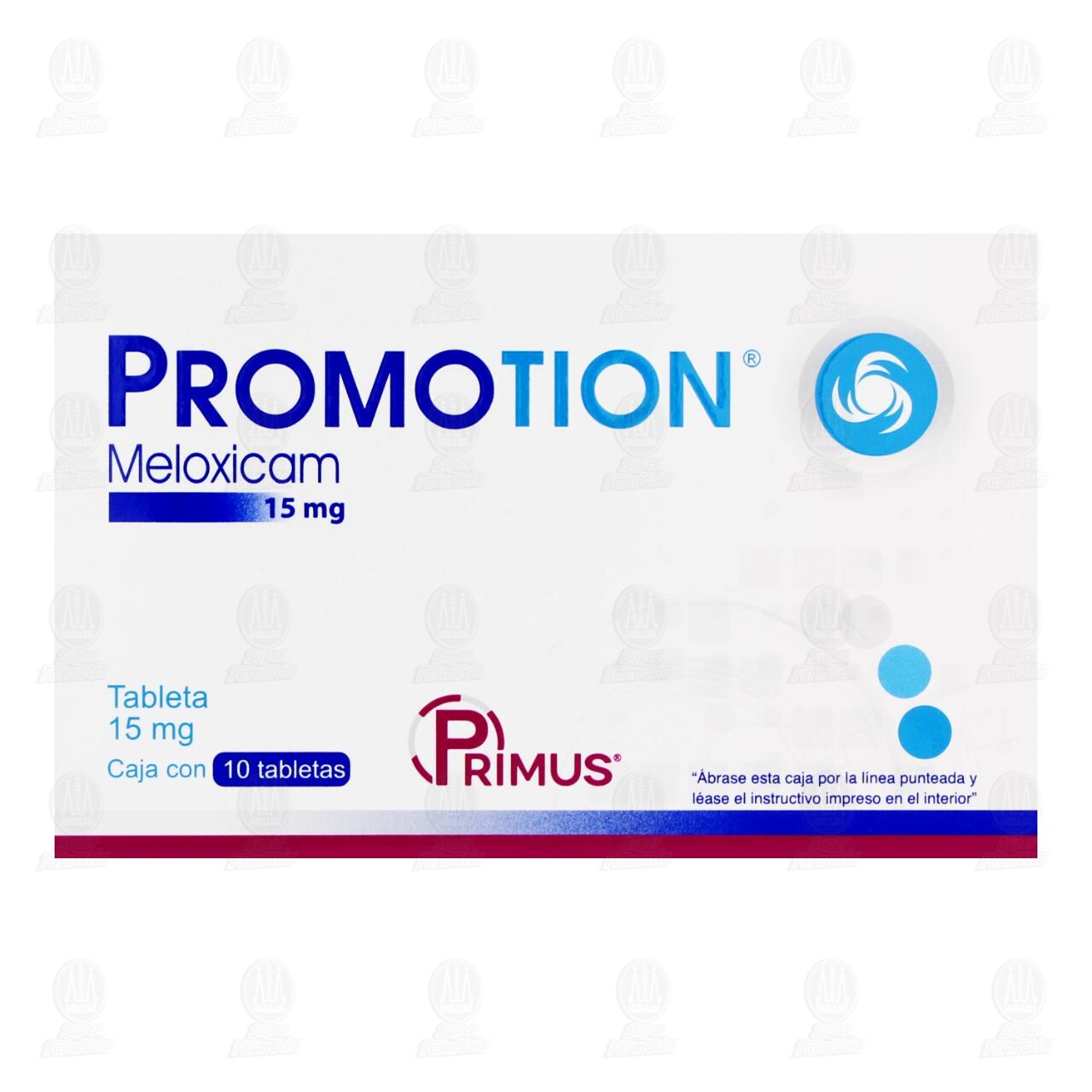 Promotion 15 mg, 10 Tabletas. image number 1