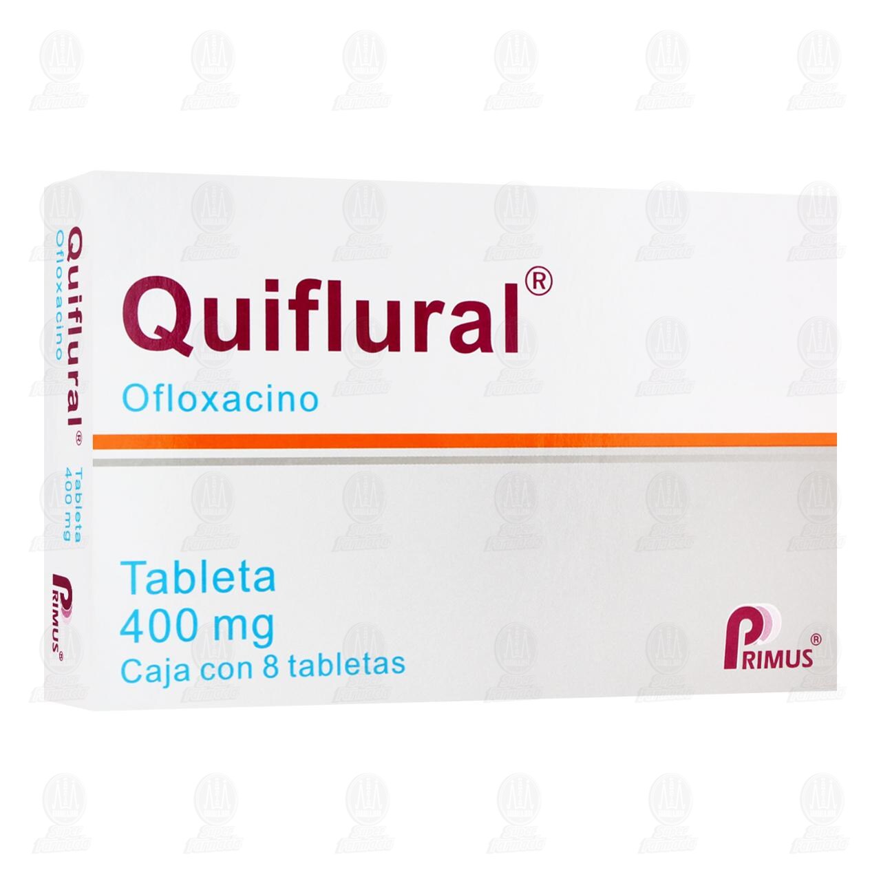 Quiflural 400 mg, 8 Tabletas. image number 0