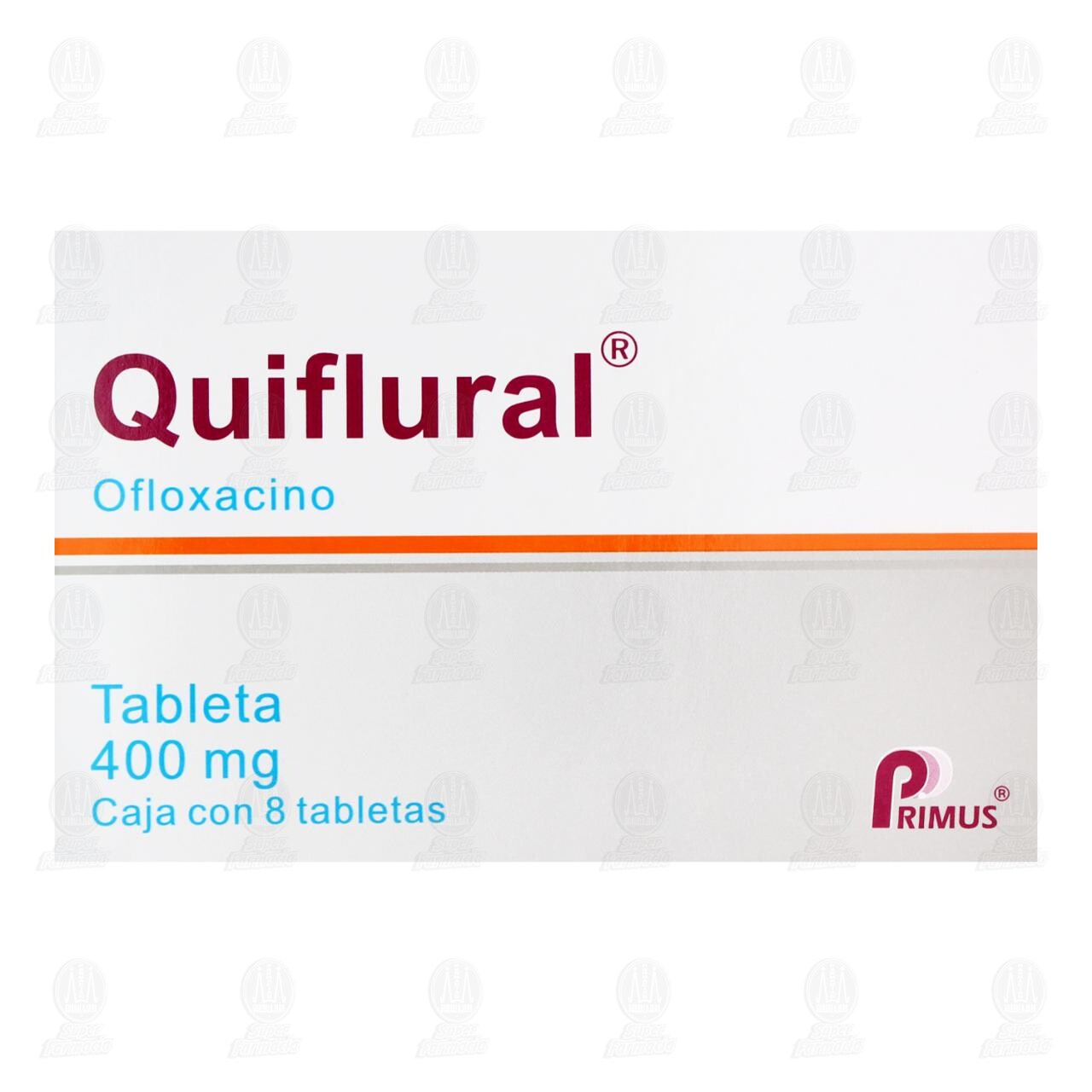 Quiflural 400 mg, 8 Tabletas. image number 1