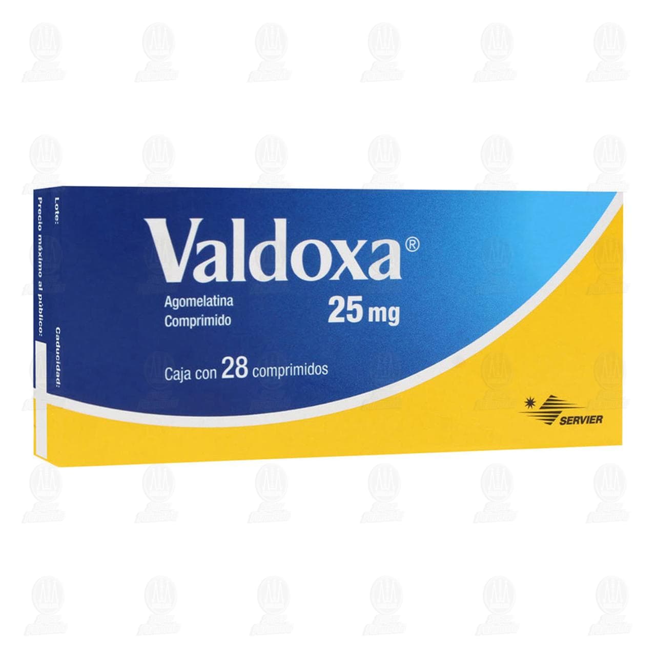 Valdoxa 25 mg, 28 Comprimidos. image number 0