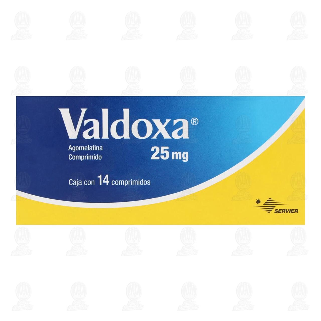 Valdoxa 25 mg, 14 Comprimidos. image number 1