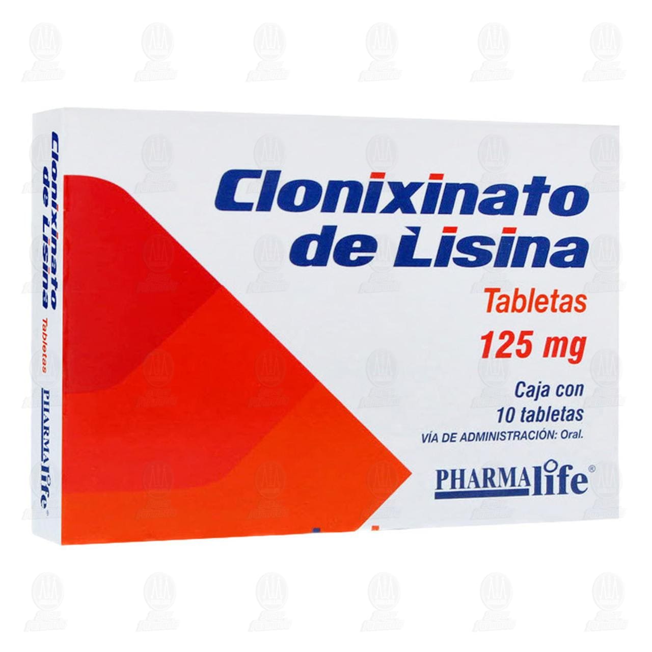 Clonixinato de Lisina 125 mg, 10 Tabletas Pharmalife. image number 0