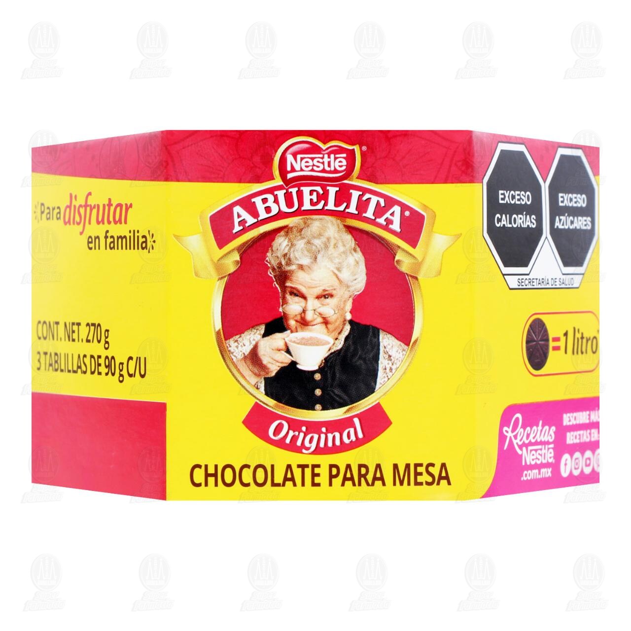 Chocolate Abuelita Original en Tablillas, 270 gr. image number 1