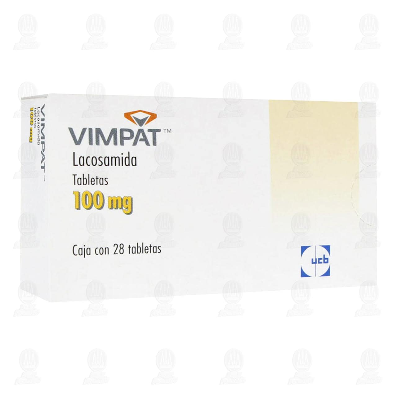 Vimpat 100 mg, 28 Tabletas. image number 0