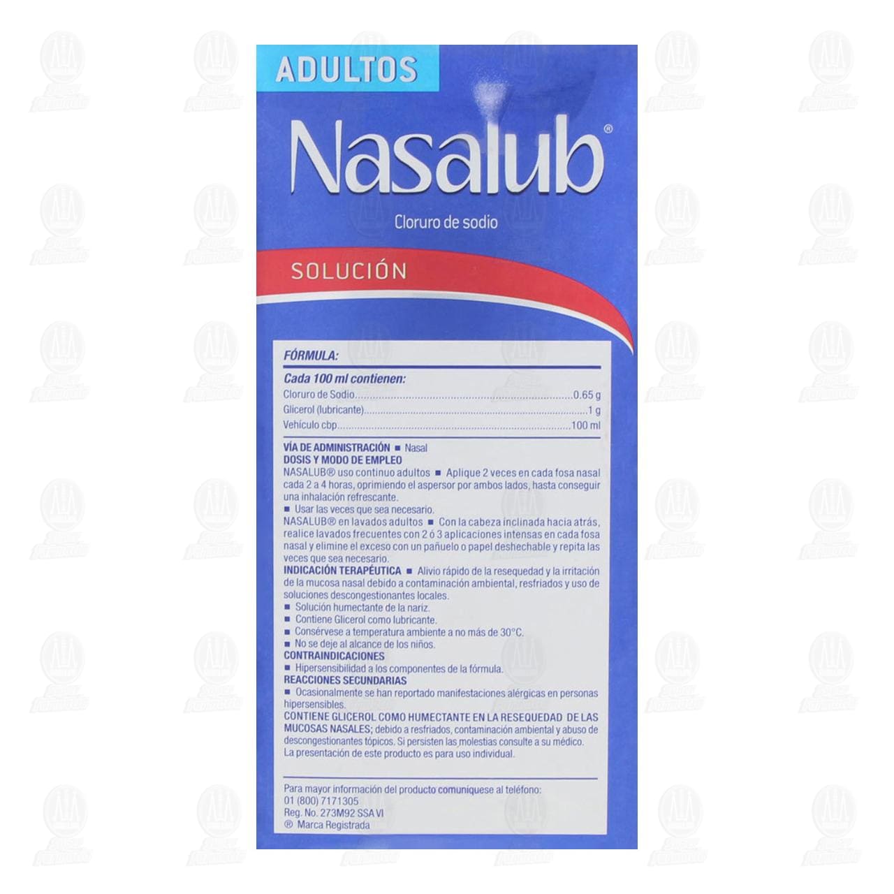 Nasalub Adulto Soluci&oacute;n Spray, 30 ml. image number 2