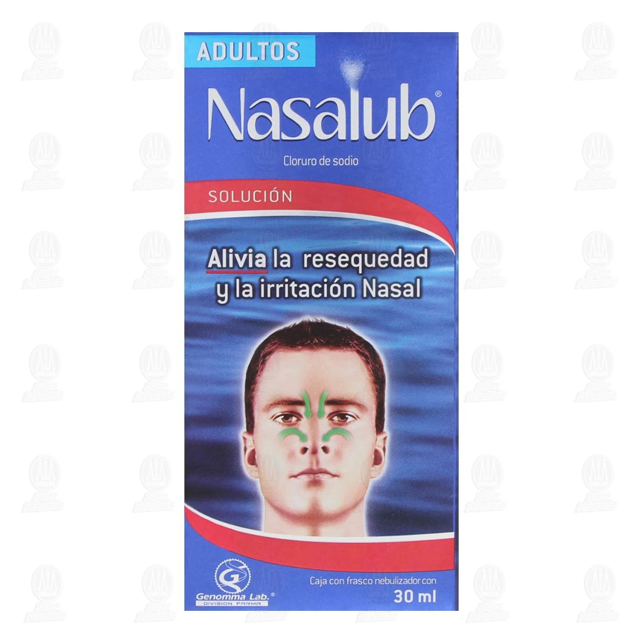 Nasalub Adulto Soluci&oacute;n Spray, 30 ml. image number 1