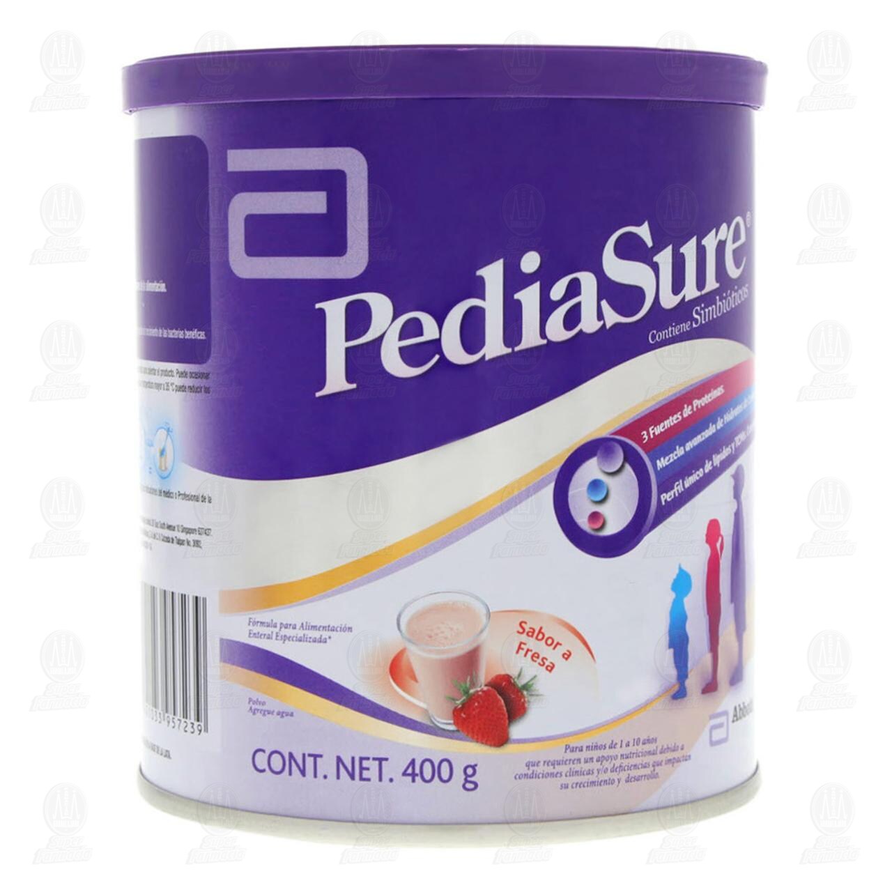 Pediasure en Polvo Sabor a Fresa, 400 gr. image number 0