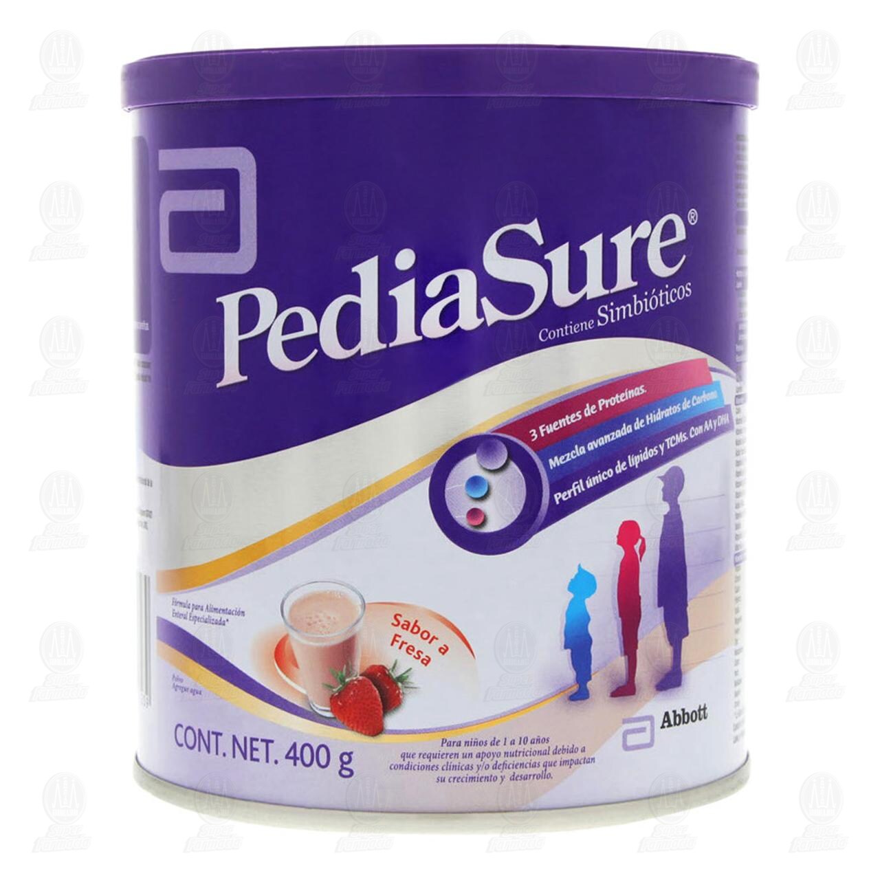 Pediasure en Polvo Sabor a Fresa, 400 gr. image number 1
