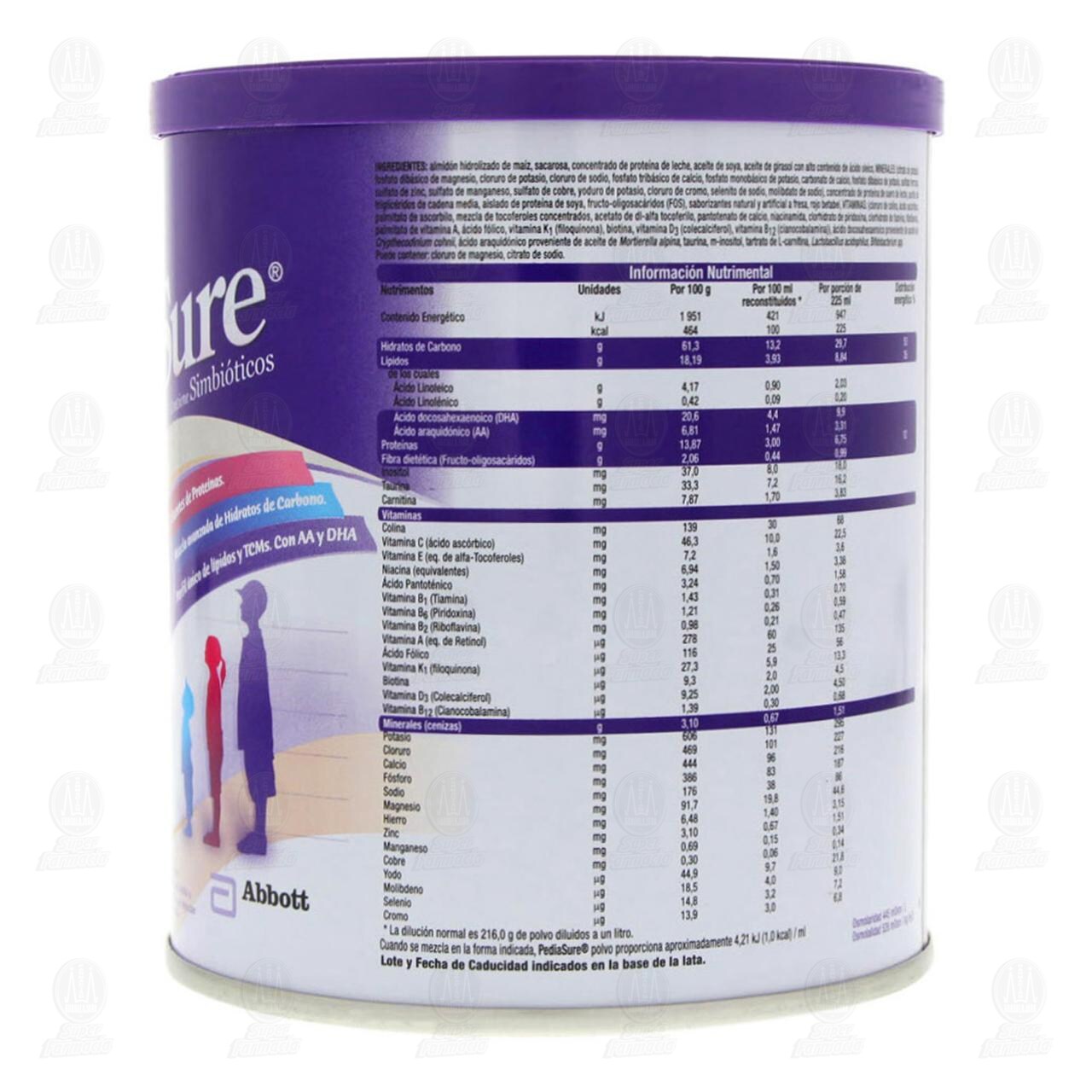 Pediasure en Polvo Sabor a Fresa, 400 gr. image number 4