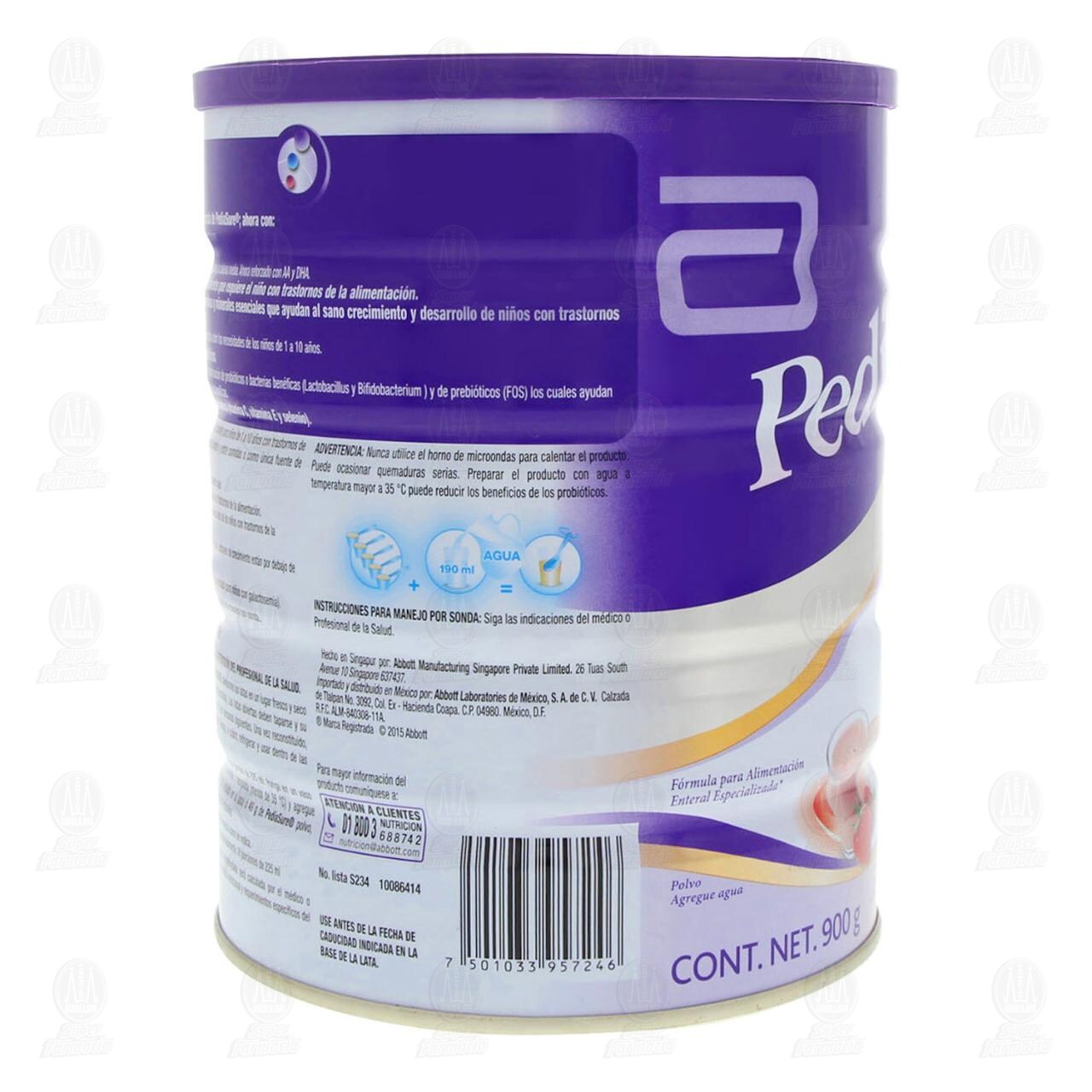 Pediasure en Polvo Sabor a Fresa, 900 gr. image number 4