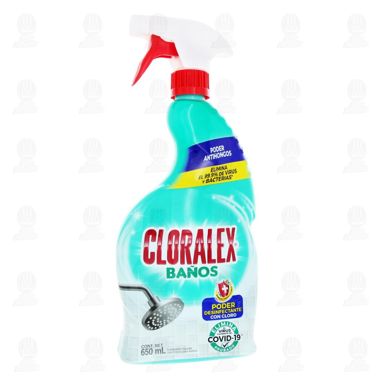 Limpiador L&iacute;quido Cloralex Ba&ntilde;os Antihongos, 650 ml.