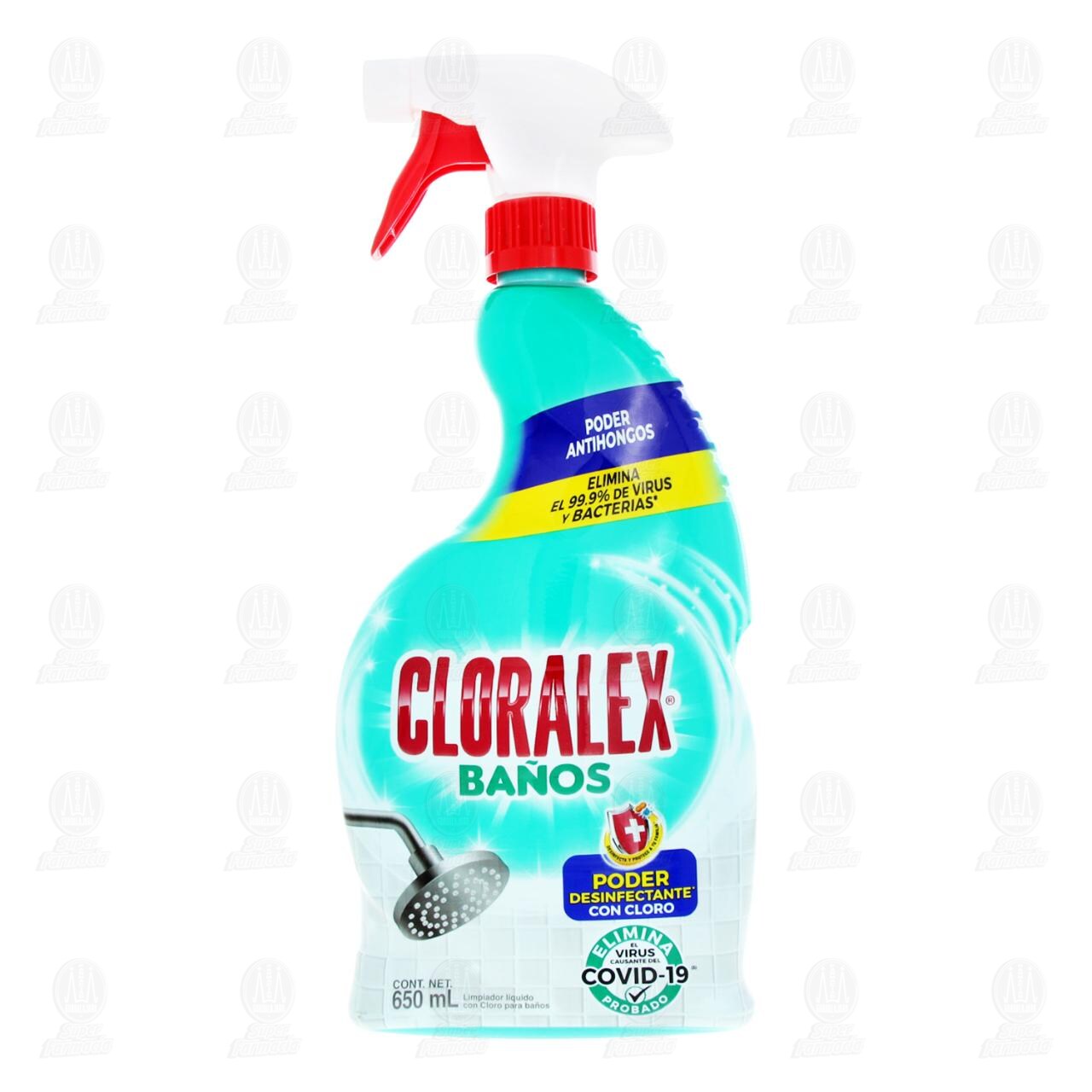 Limpiador L&iacute;quido Cloralex Ba&ntilde;os Antihongos, 650 ml. image number 1