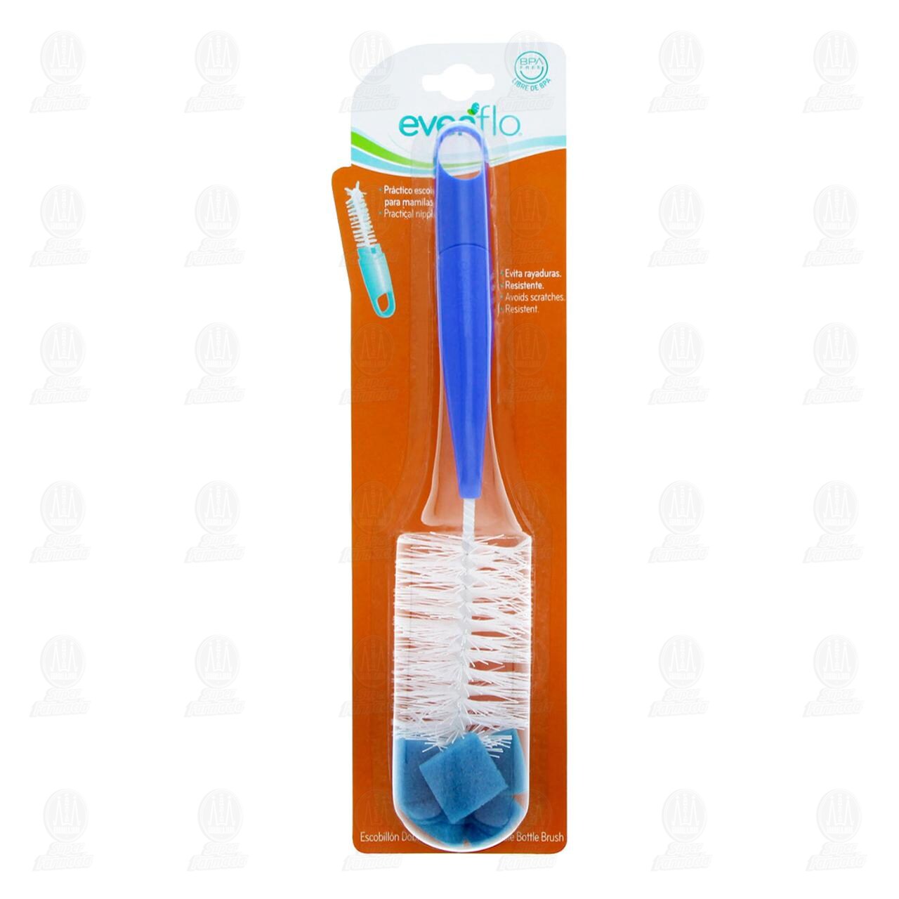 Escobill&oacute;n Doble Evenflo, 1 pz. image number 0