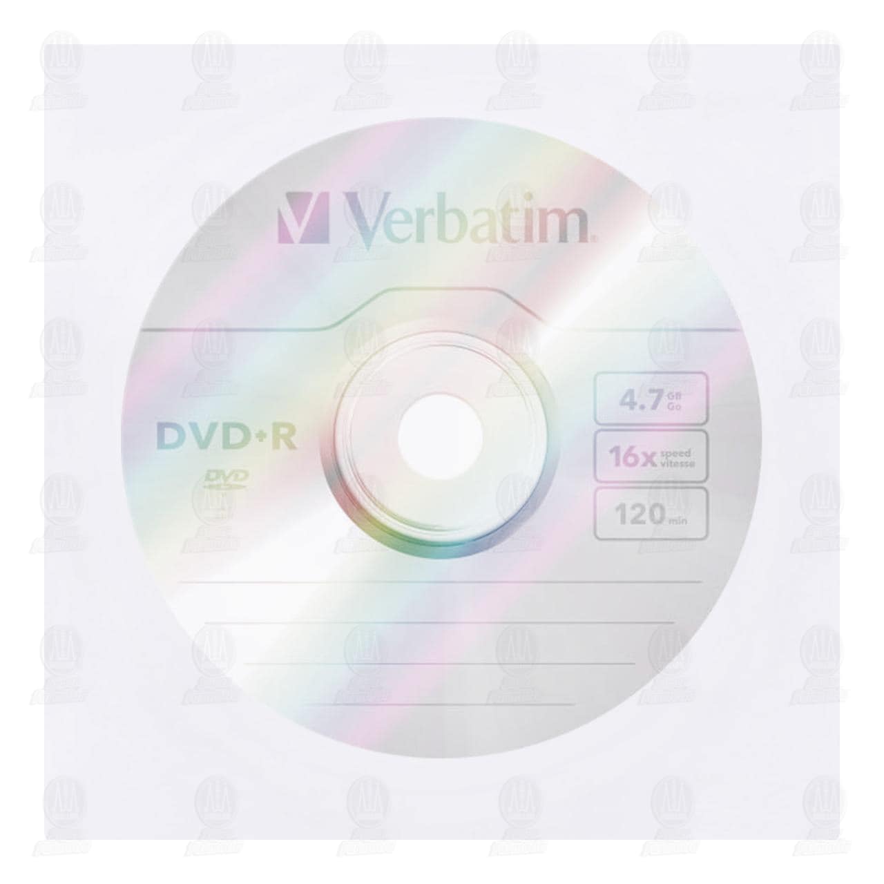 Disco Versátil Digital Verbatim DVD-R, 1 pz.