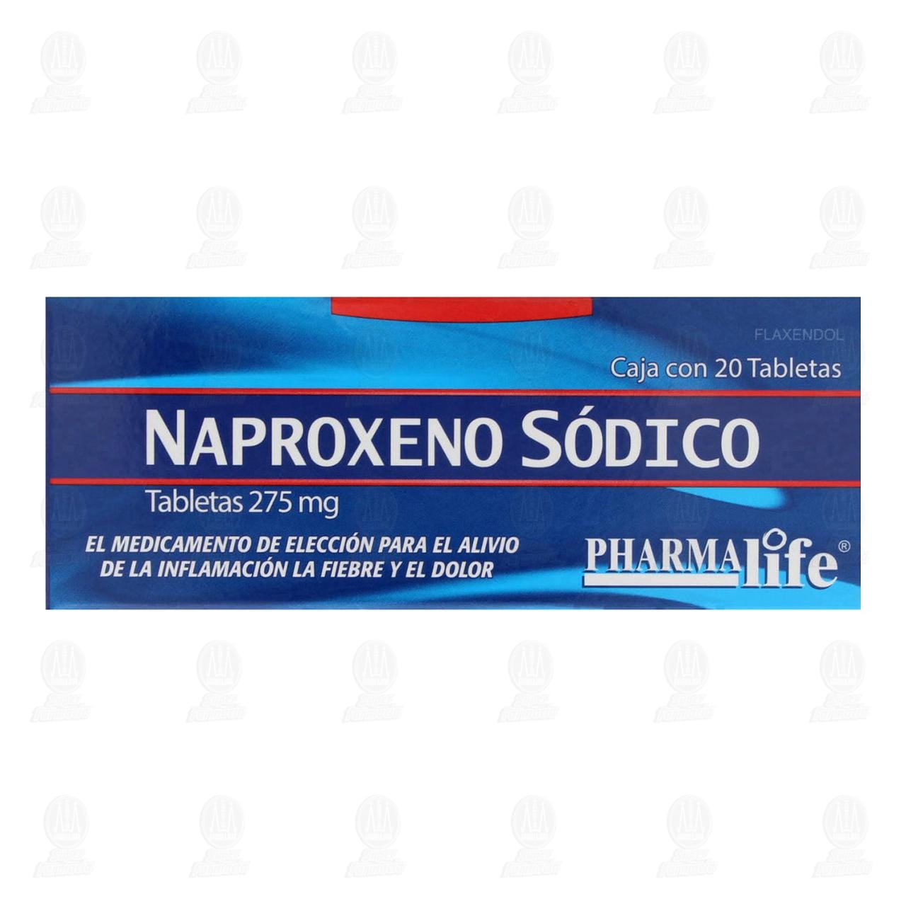 Naproxeno S&oacute;dico 275 mg, 20 Tabletas Pharmalife. image number 1