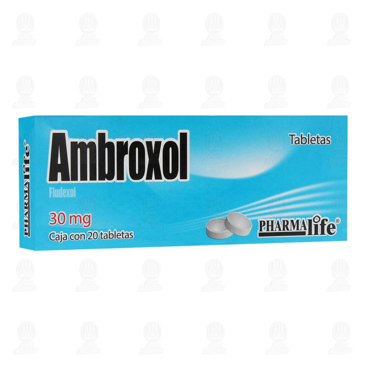 Ambroxol 30 mg, 20 Tabletas Pharmalife.