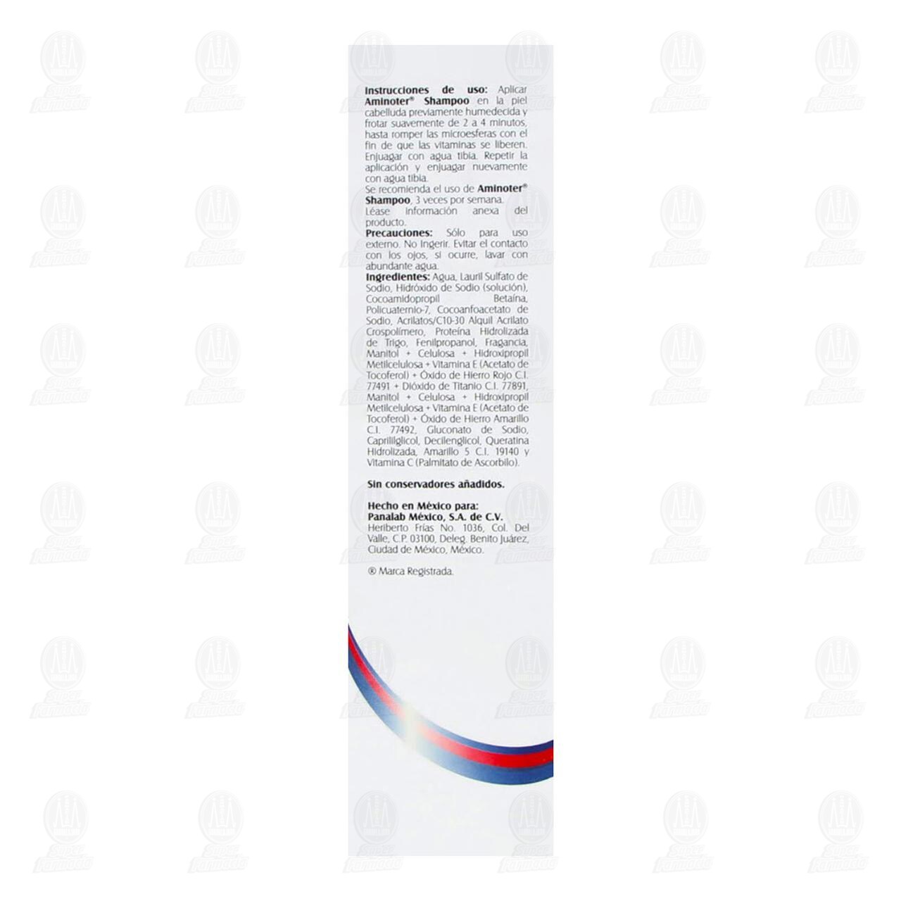 Shampoo Aminoter, 150 ml. image number 2