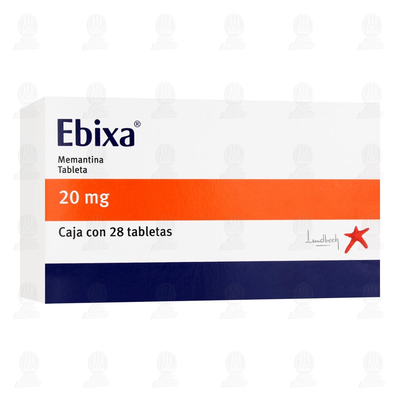 Ebixa 20 mg, 28 Tabletas. image number 0