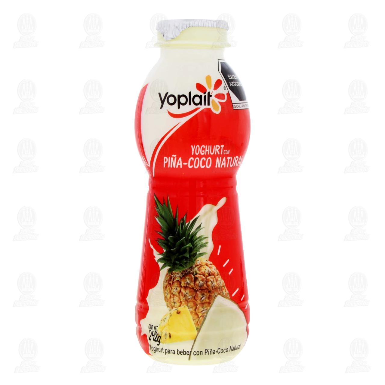 Yoghurt Yoplait con Piña-Coco Natural, 242 gr.