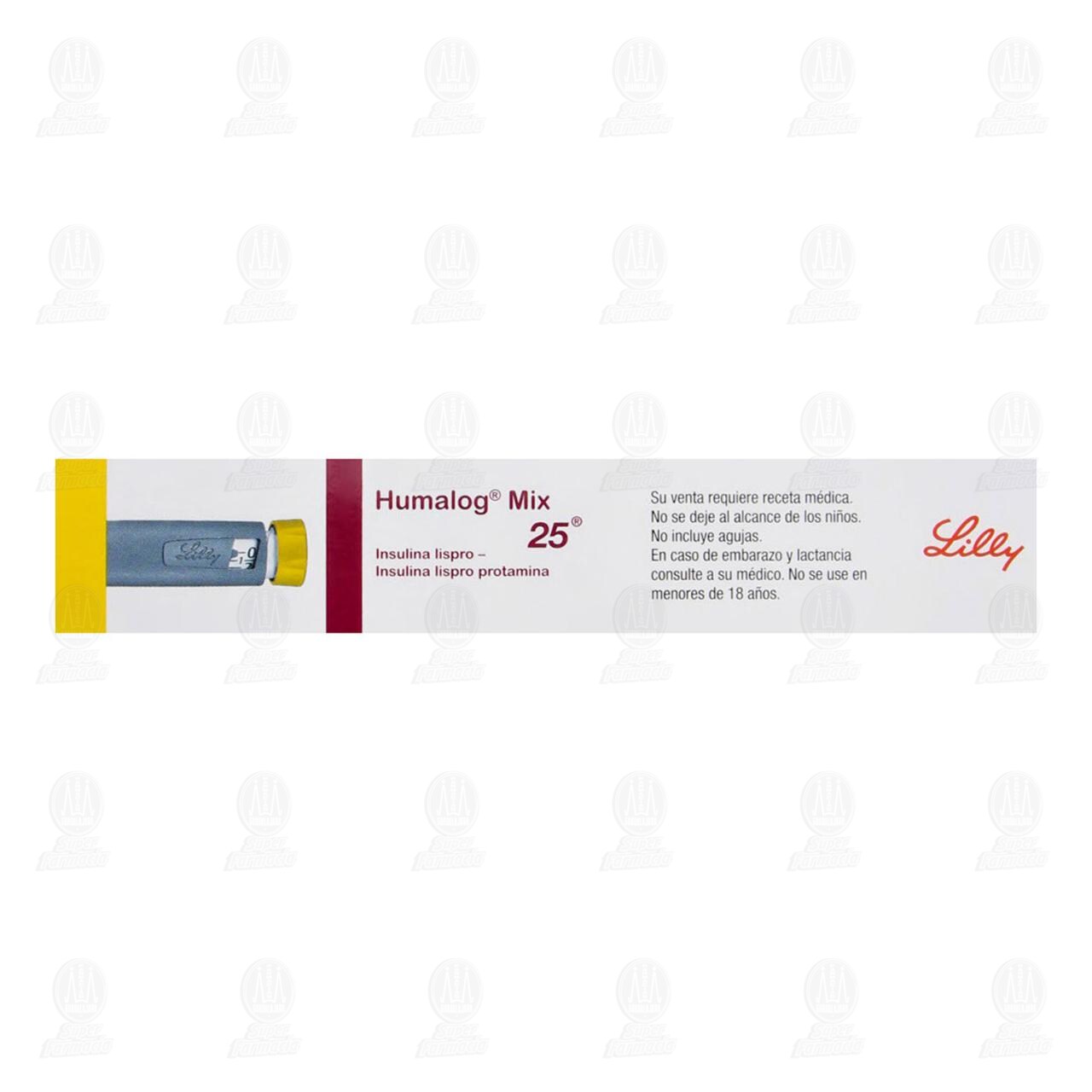 Humalog Mix 25 KwikPen 100UI/ml Suspensi&oacute;n Inyectable Pluma Precargada, 3 ml. image number 3