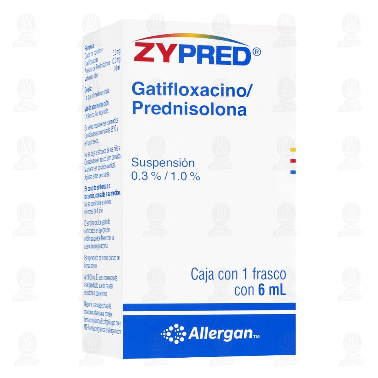 Imagen para Zypred 0.3%/1.0% Suspensión 6ml Frasco
