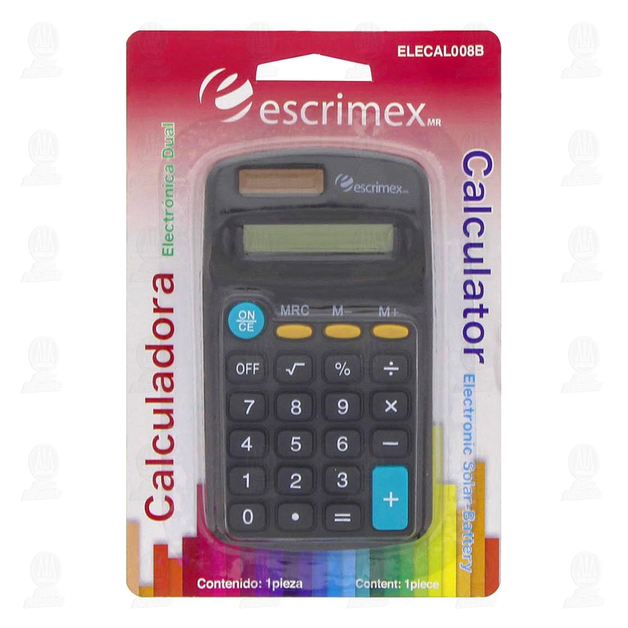 Calculadora Electr&oacute;nica Escrimex Dual, 1 pz. image number 0