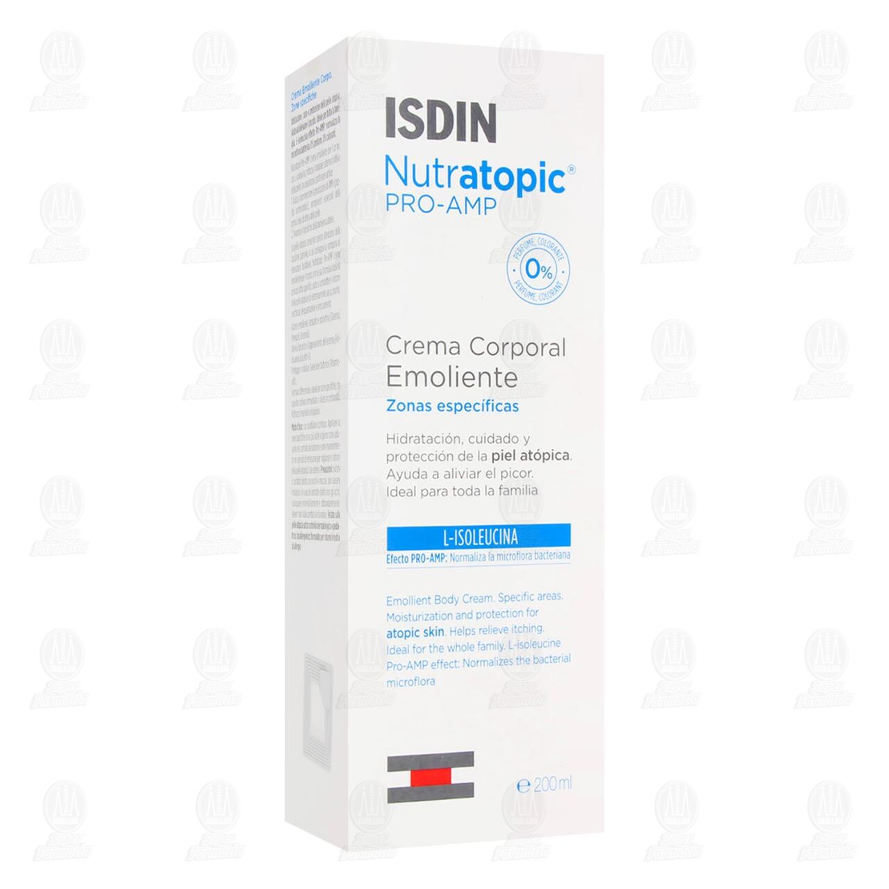 Isdin Nutratopic Pro-AMP Crema Emoliente, 200 ml. image number 0