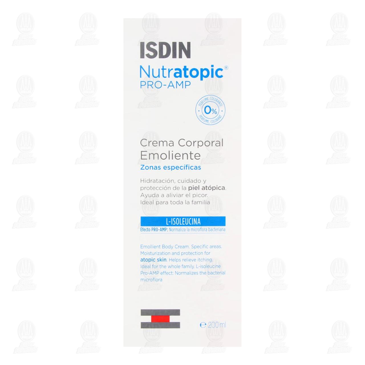 Isdin Nutratopic Pro-AMP Crema Emoliente, 200 ml. image number 1