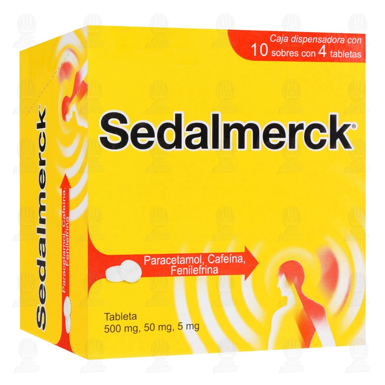 Sedalmerck, 40 Tabletas.