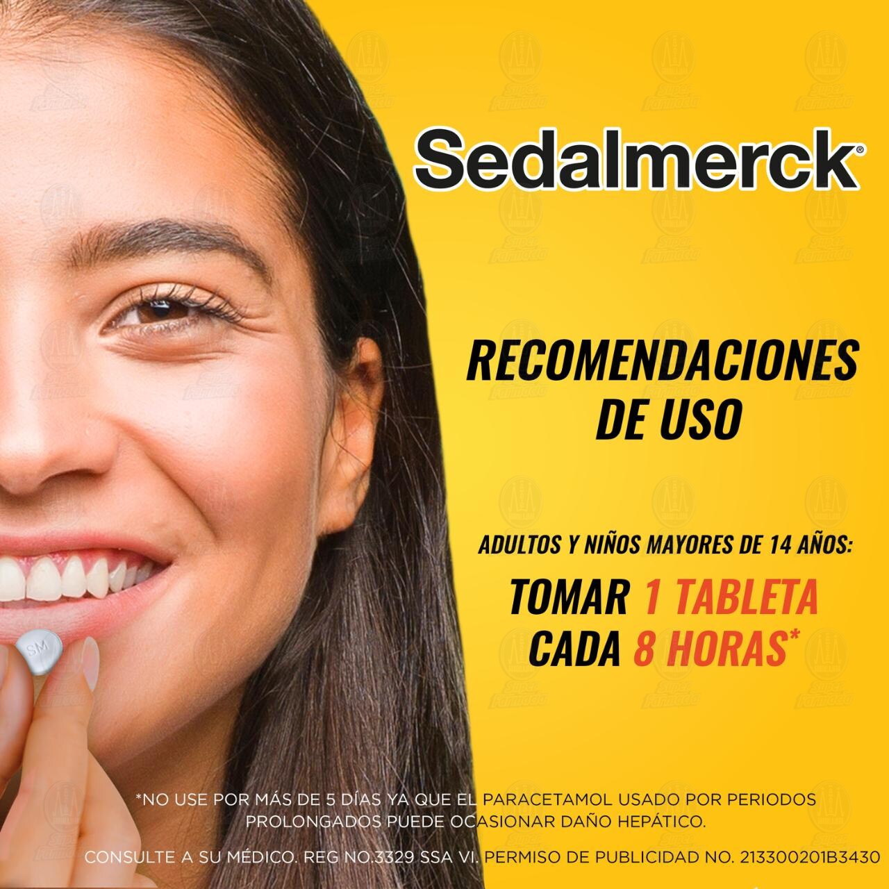 Sedalmerck, 40 Tabletas. image number 4