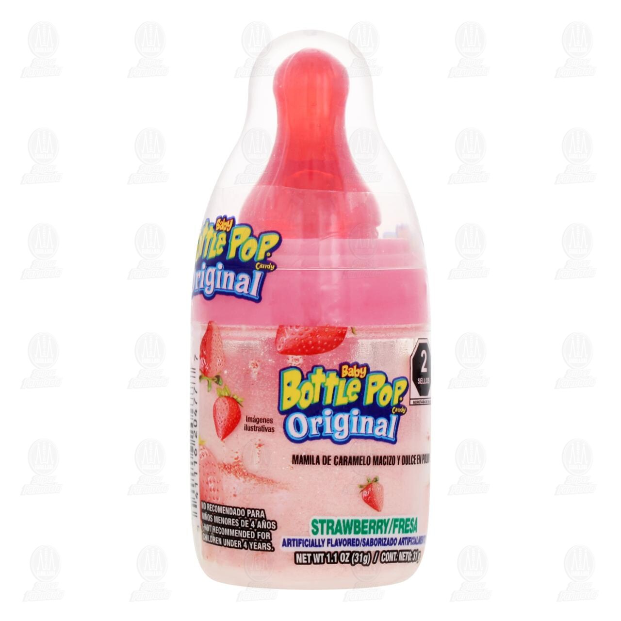 Caramelo Baby Bottle Pop Original Varios Sabores, 31 gr. image number 0