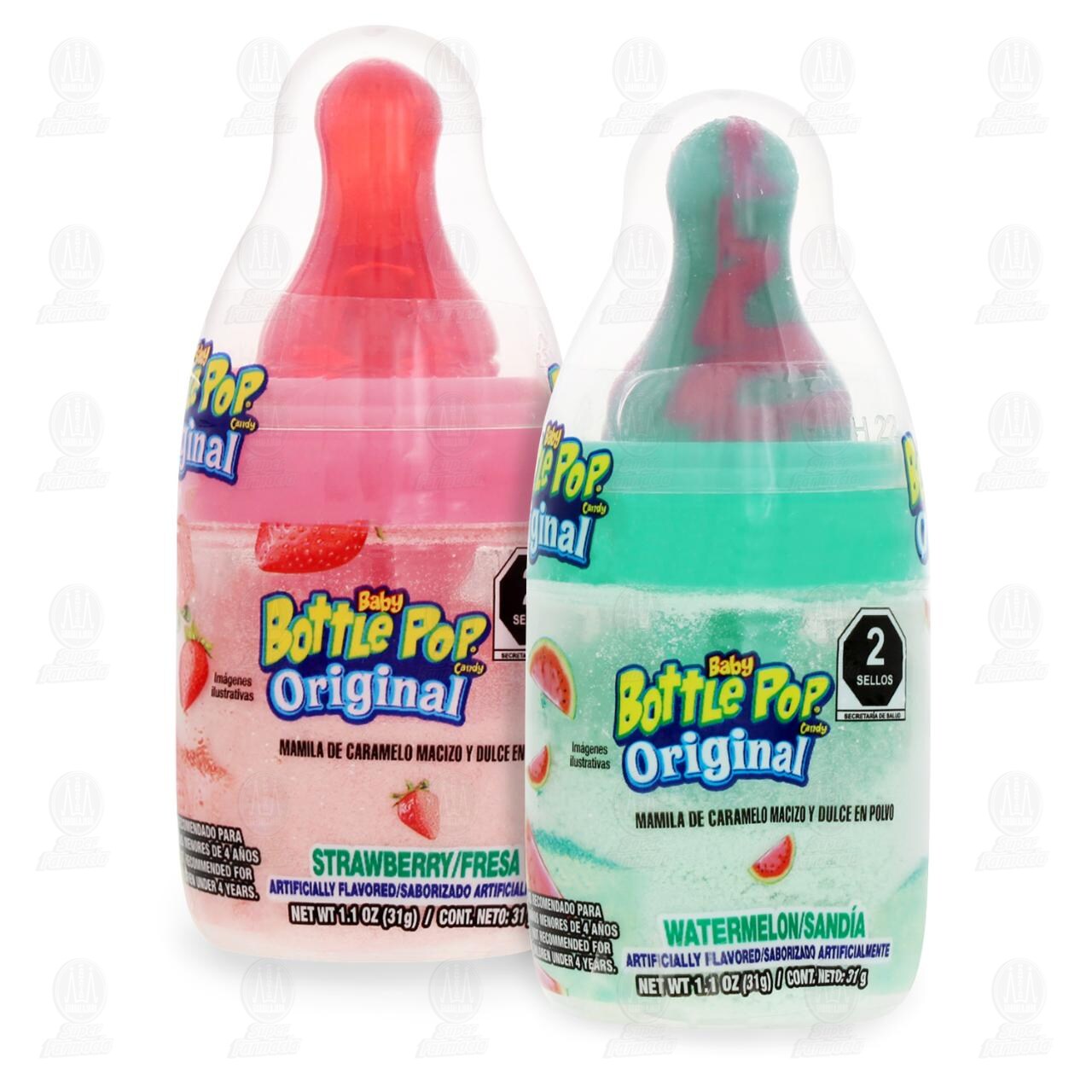 Caramelo Baby Bottle Pop Original Varios Sabores, 31 gr. image number 2