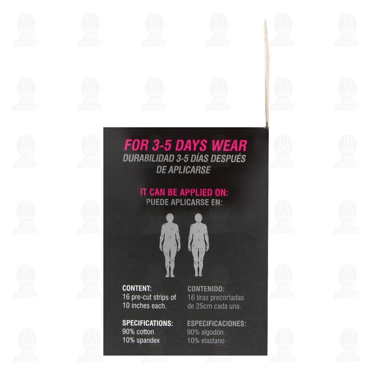 Venda Kinesiol&oacute;gica Target Tape Color Rosa, 16 pzas. image number 3