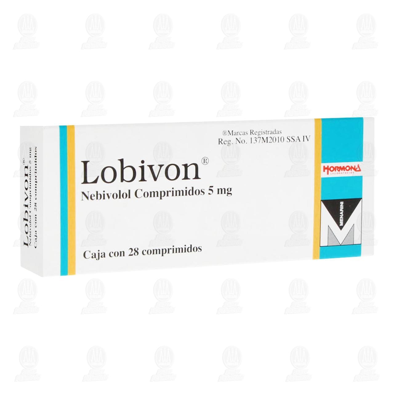 Lobivon 5 mg, 28 Comprimidos. image number 0