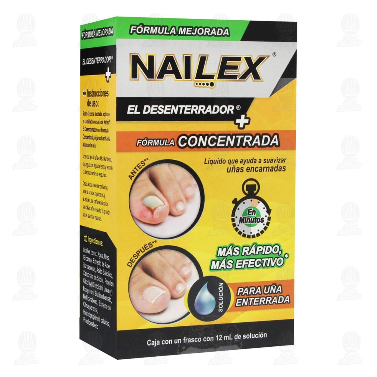 Nailex Líquido Desenterrador, 12 ml.