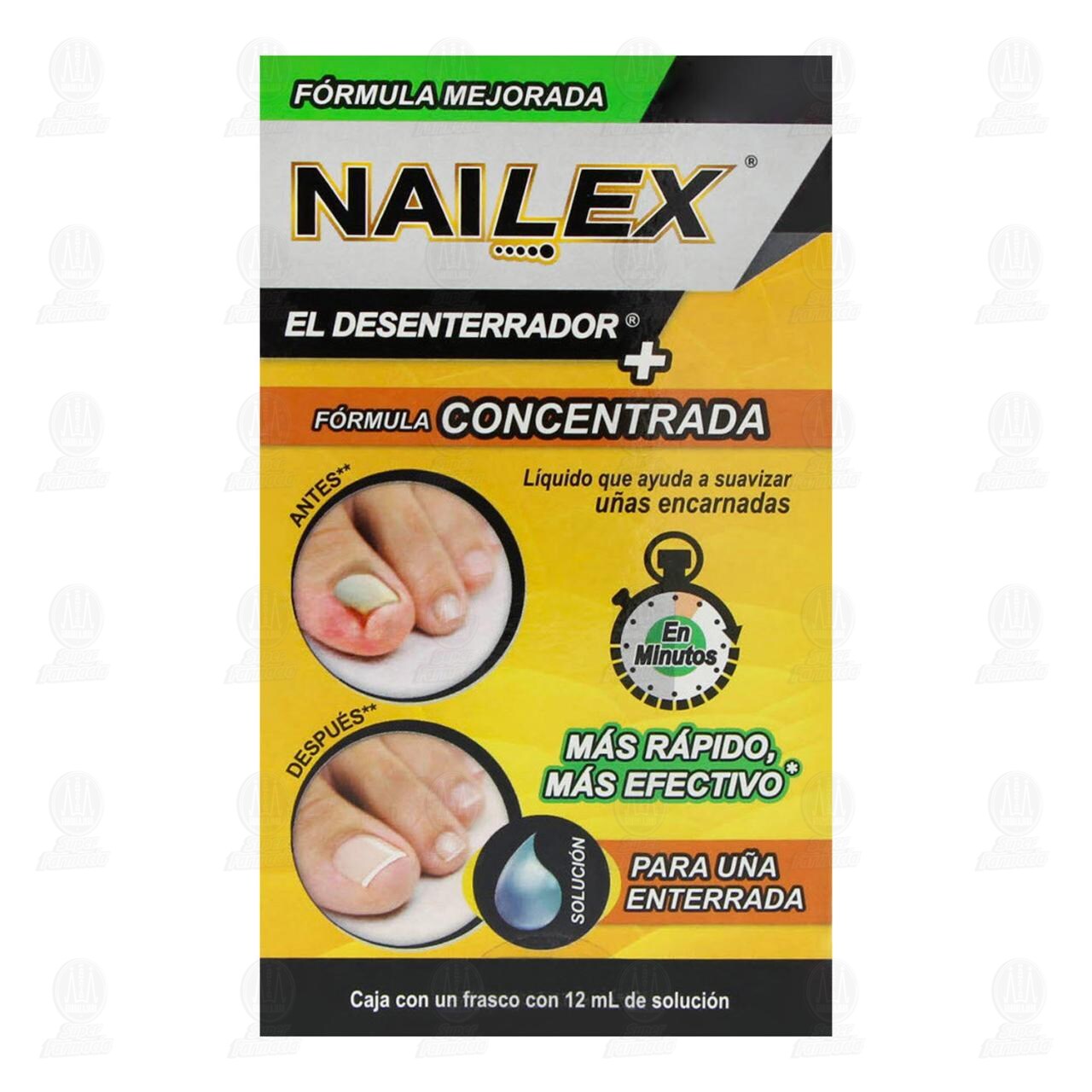 Nailex L&iacute;quido Desenterrador, 12 ml. image number 1