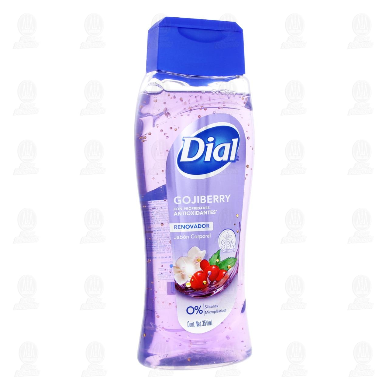 Jab&oacute;n L&iacute;quido Corporal Dial Gojiberry, 354 ml. image number 0