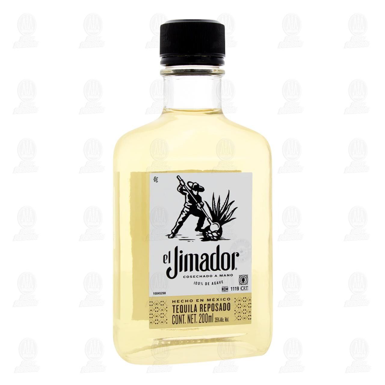 Tequila Reposado El Jimador, 200 ml. image number 0