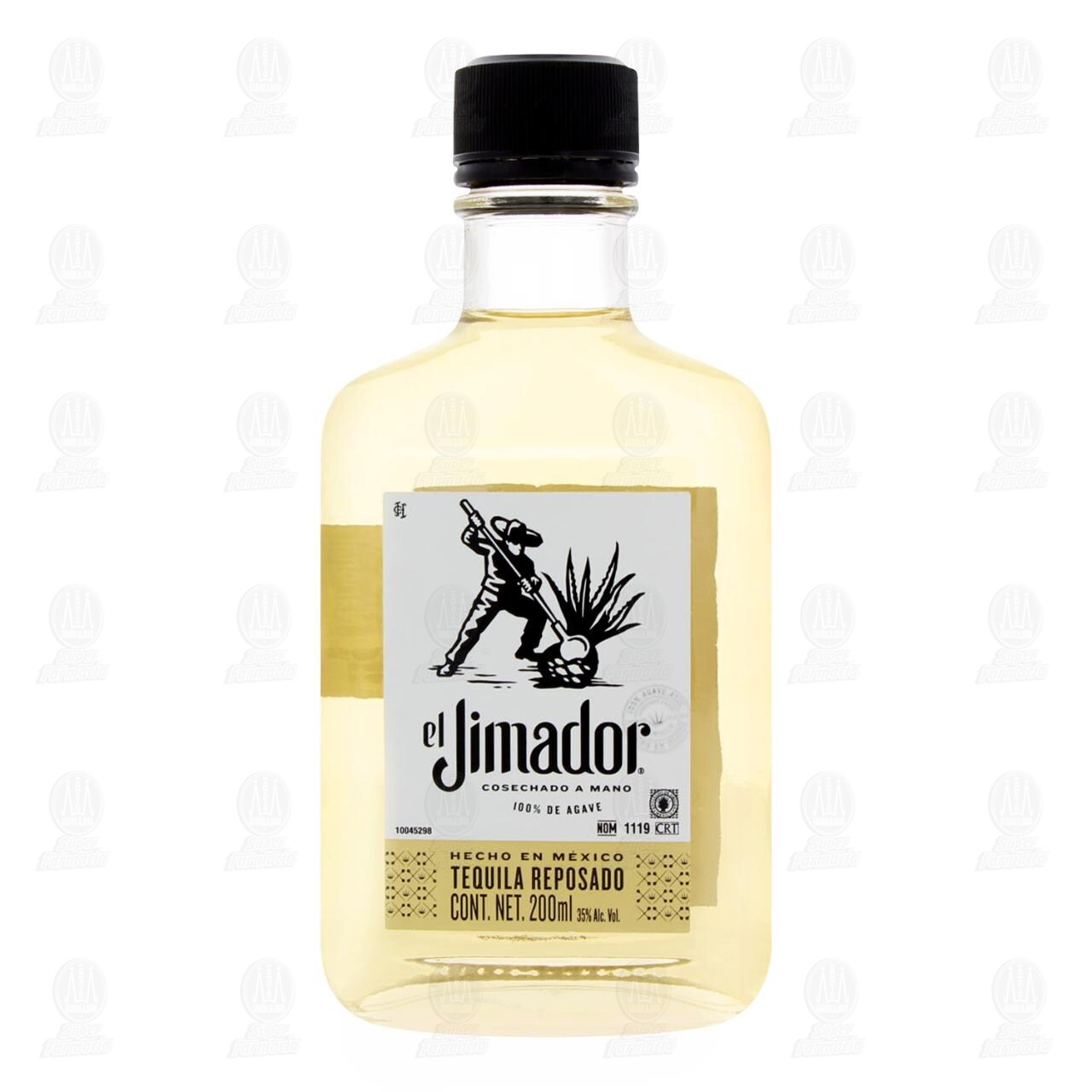 Tequila Reposado El Jimador, 200 ml. image number 1