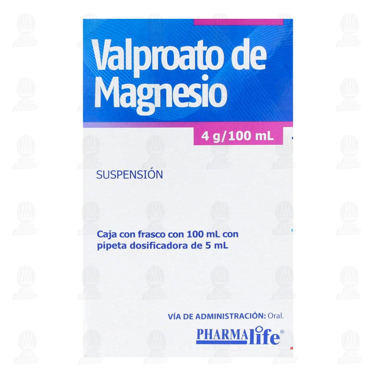 Valproato de Magnesio 4gr/100ml Suspensión 100ml Pharmalife