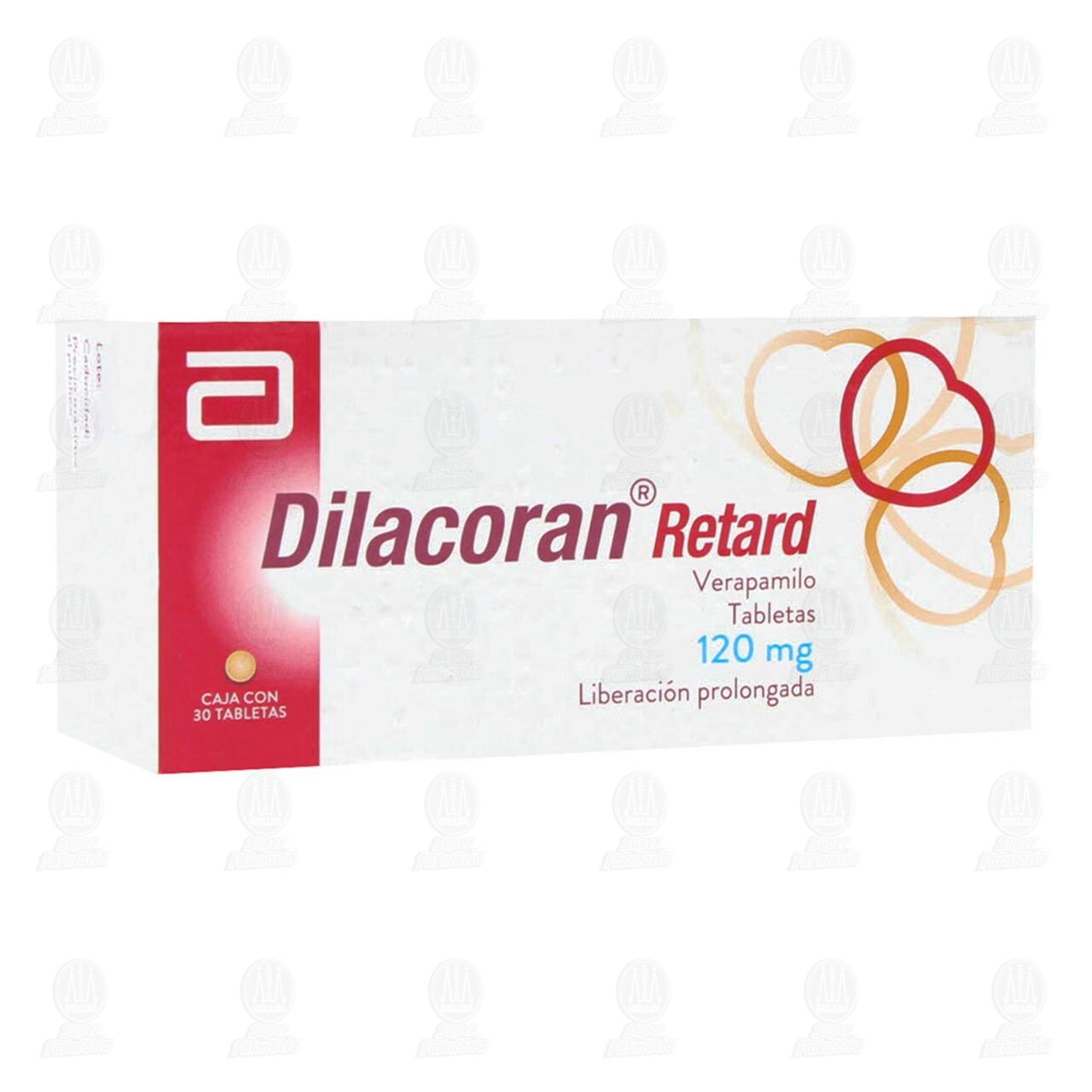 Imagen para Dilacoran Retard 120mg 30 Tabletas