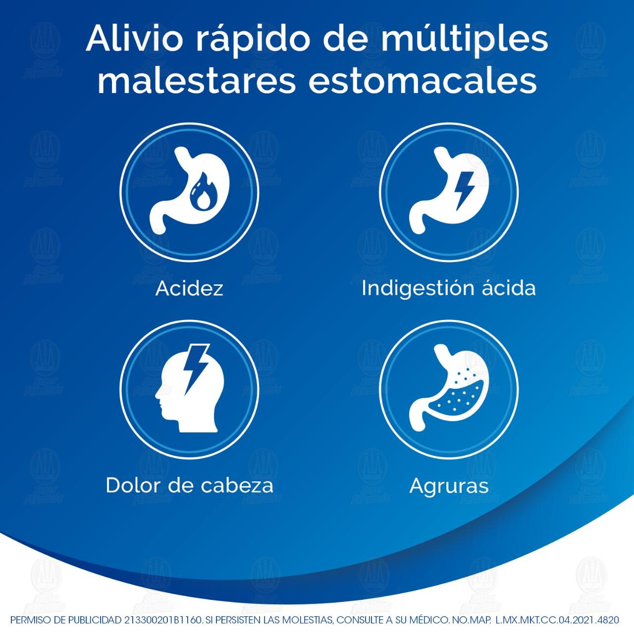 Alka-Seltzer Boost Rápido Alivio del Dolor, Ayuda a Reanimar y Reponer tu Cuerpo 10 Tabletas Efervescentes. image number 2